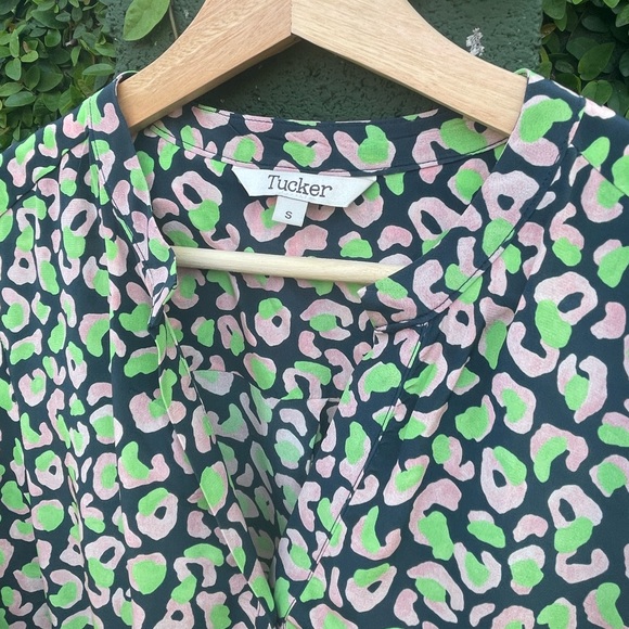 Tucker NYC | Laura Midnight Leo Dress | Size Small - Picture 6 of 11